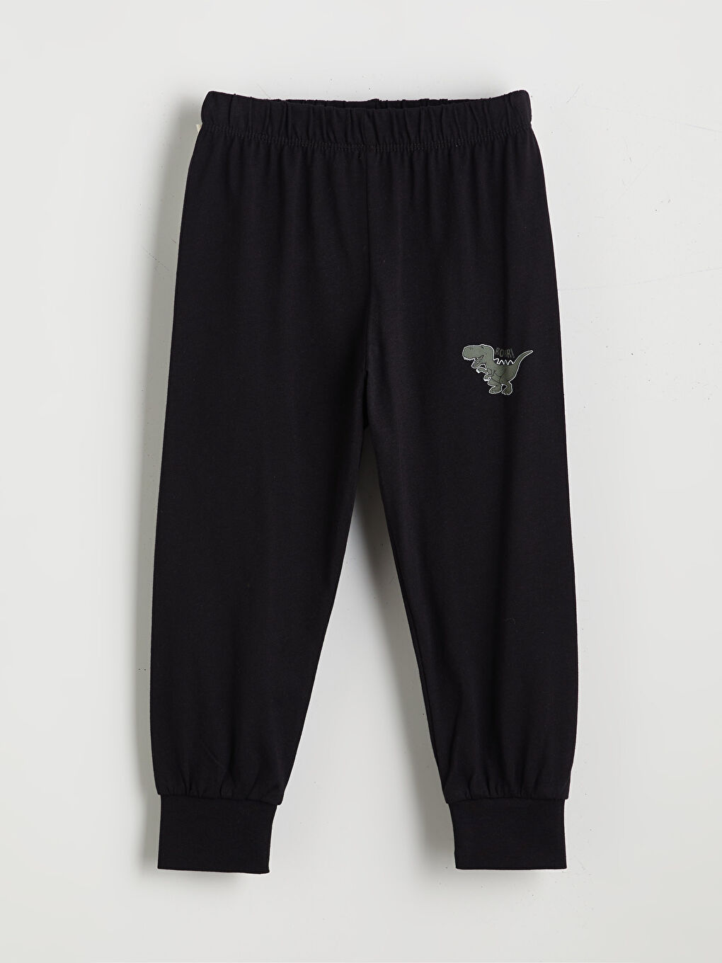 Siyah Baskılı Erkek Çocuk Pijama Alt