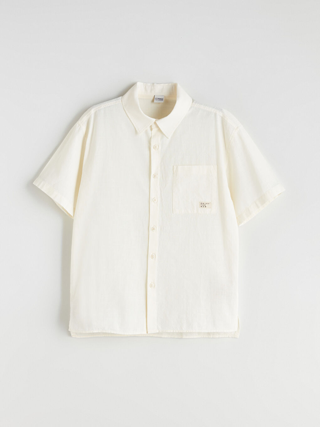 LCW Kids Short Sleeve Boys' Shirt -W51611Z4-FRR