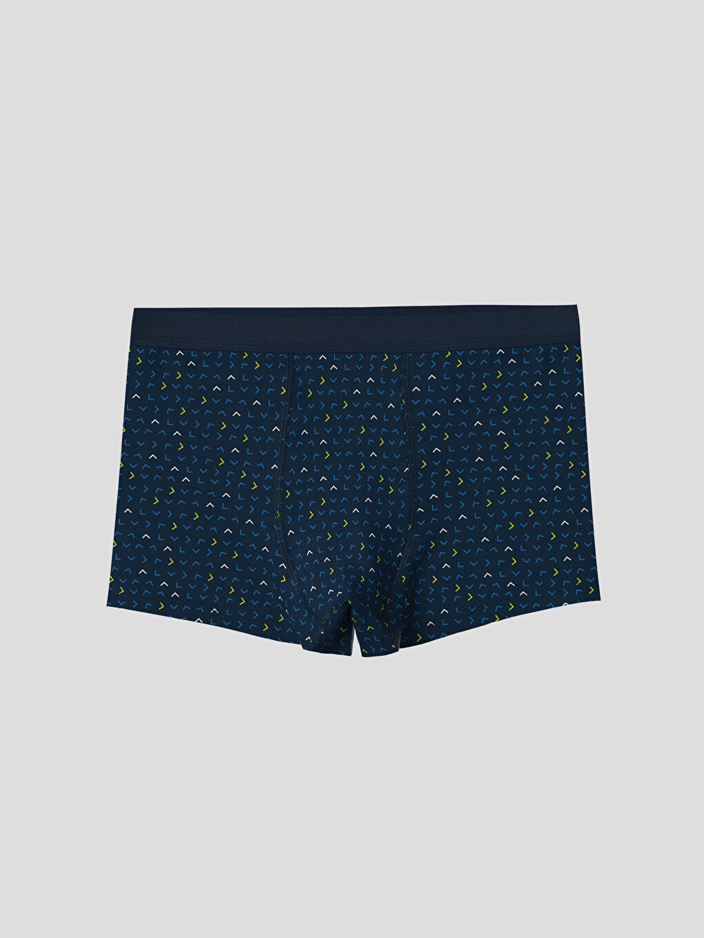 Lacivert Baskılı Erkek Çocuk Boxer