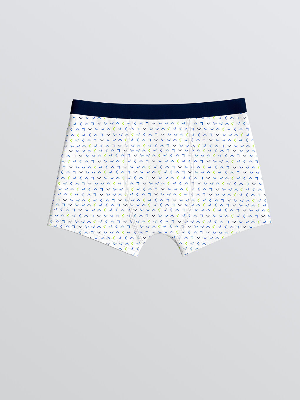 Beyaz Baskılı Erkek Çocuk Boxer