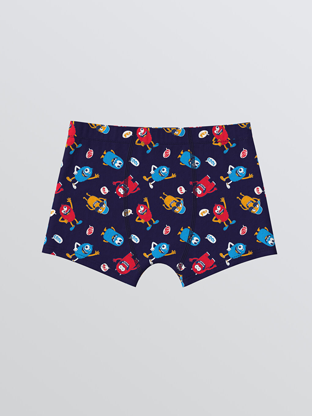 Lacivert Beli Lastikli Erkek Çocuk Boxer