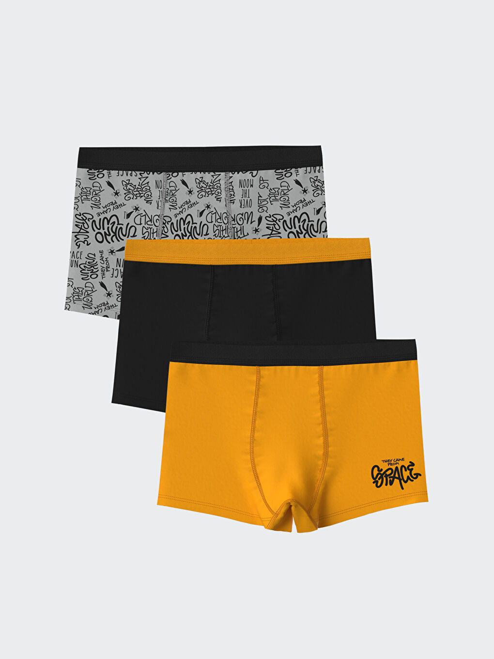 LCW Kids Printed Boys' Boxer Trunks 3-Pack -W51654Z4-LAK