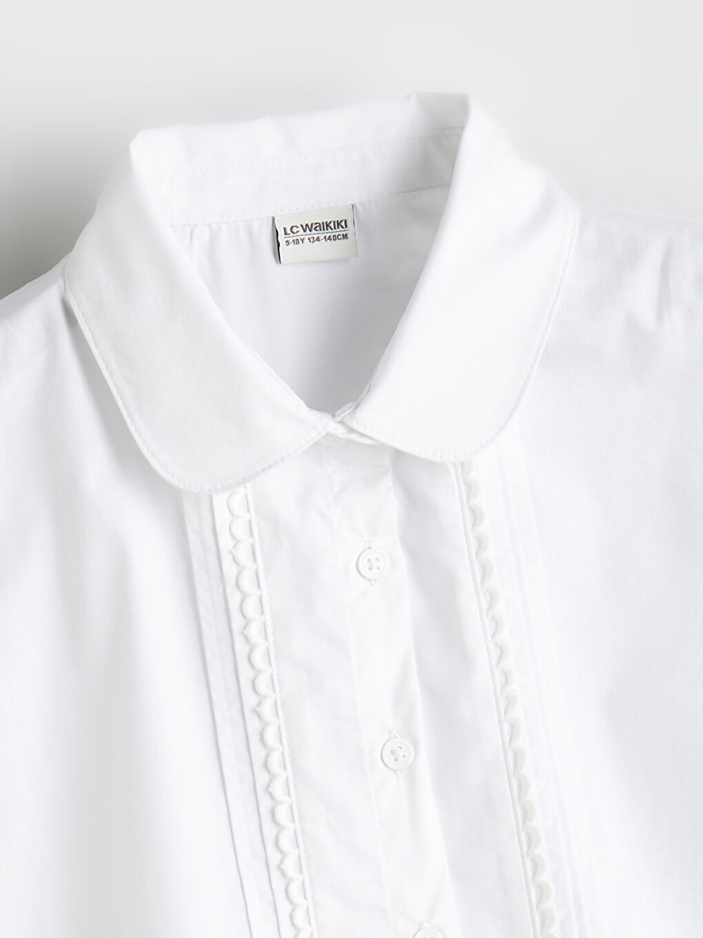 LCW Kids Girls' Short Sleeve Shirt -W51674Z4-Q6K