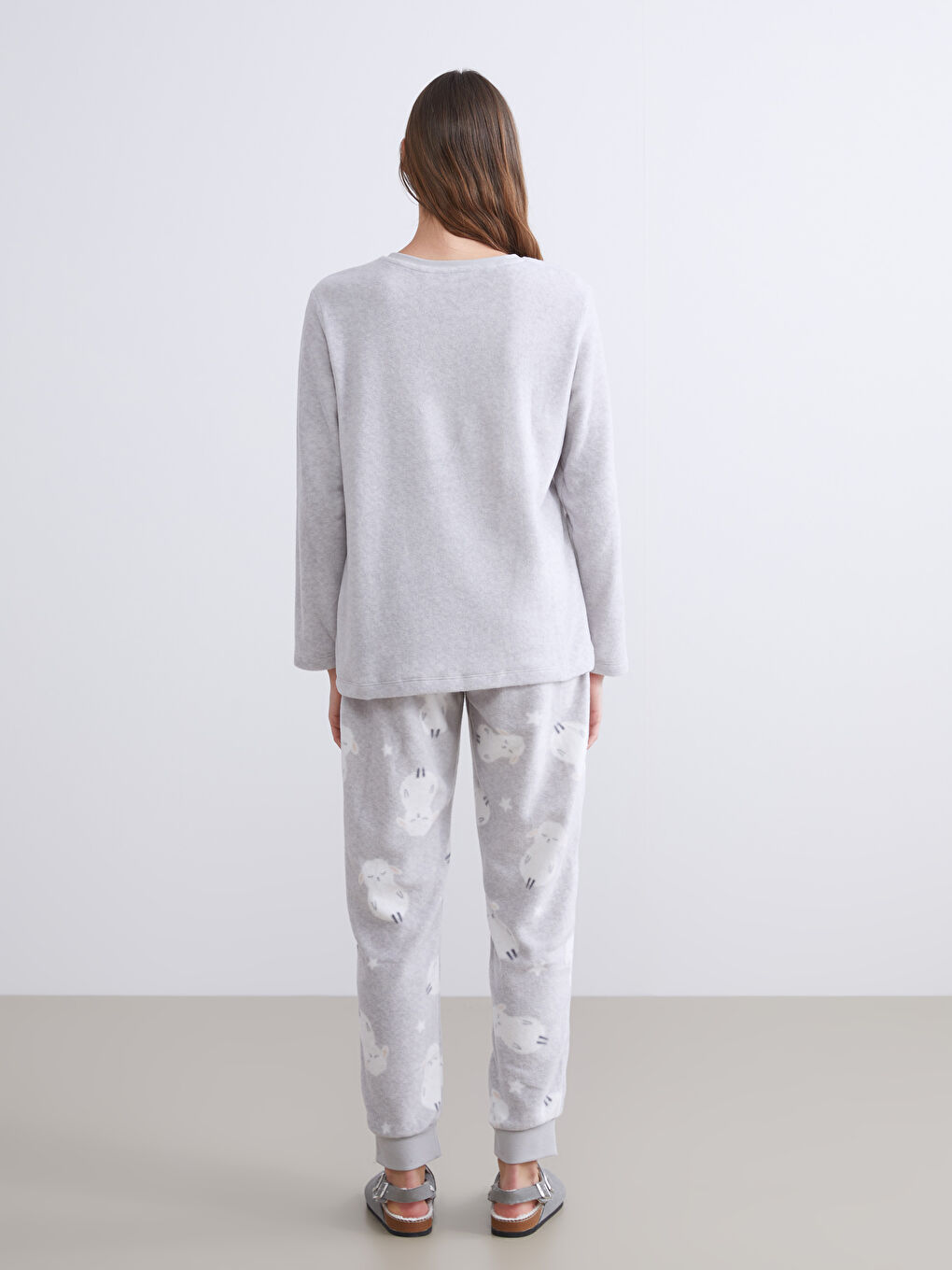Woman GREY Pyjama Set-3
