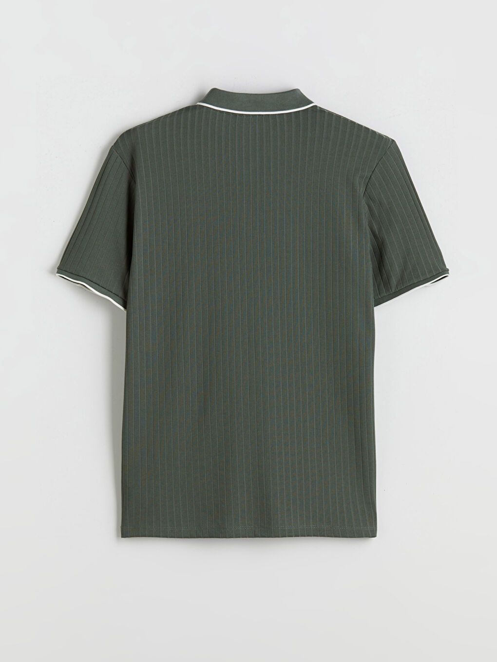 Petrol Polo Yaka Erkek Tişört-5