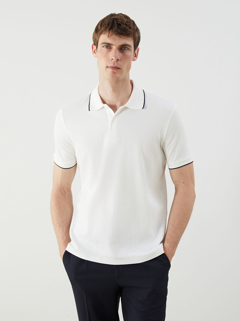 SOUTHBLUE Men's Polo Neck T-Shirt -W51695Z8-R9J