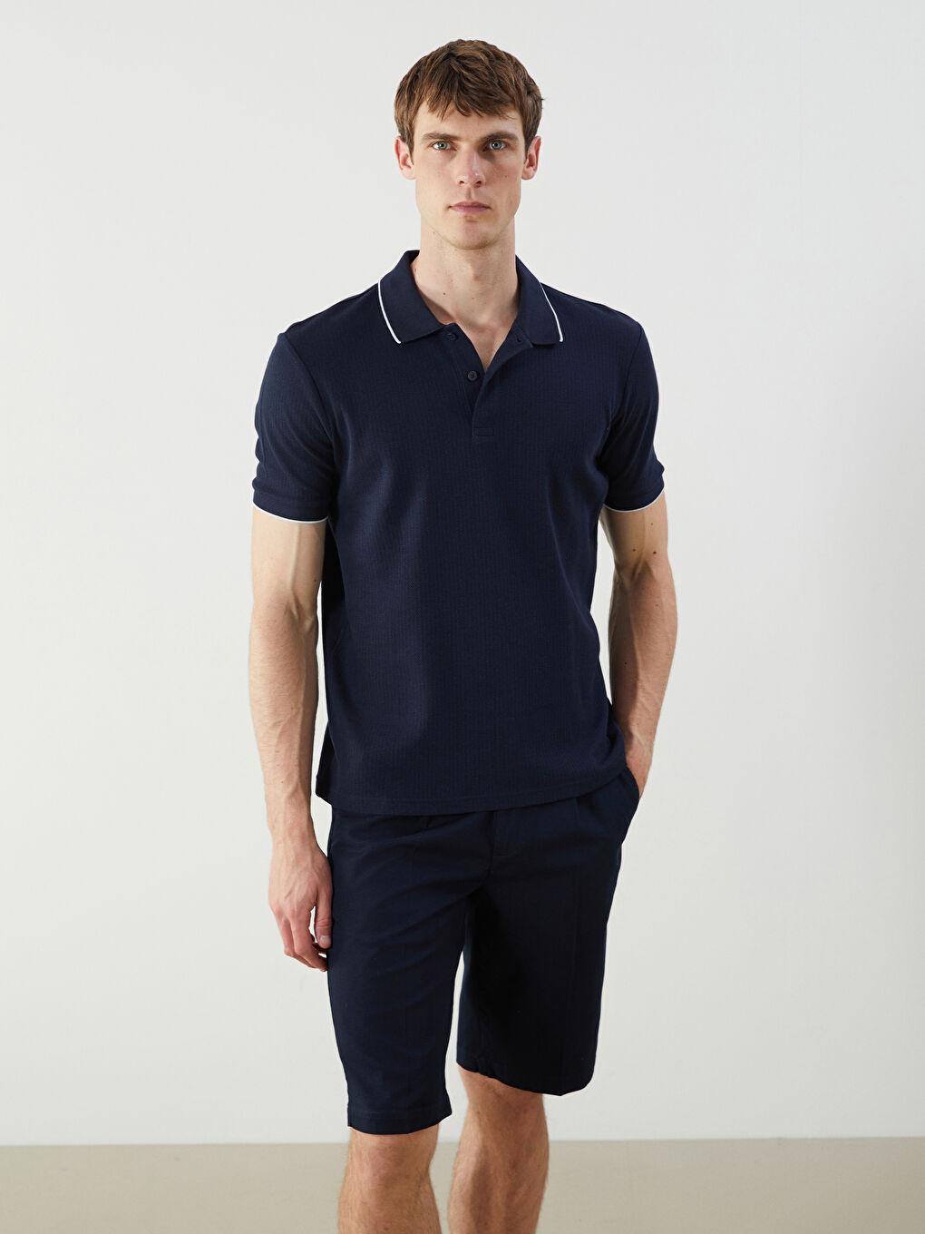 SOUTHBLUE Men's Polo Neck T-Shirt -W51695Z8-RFH