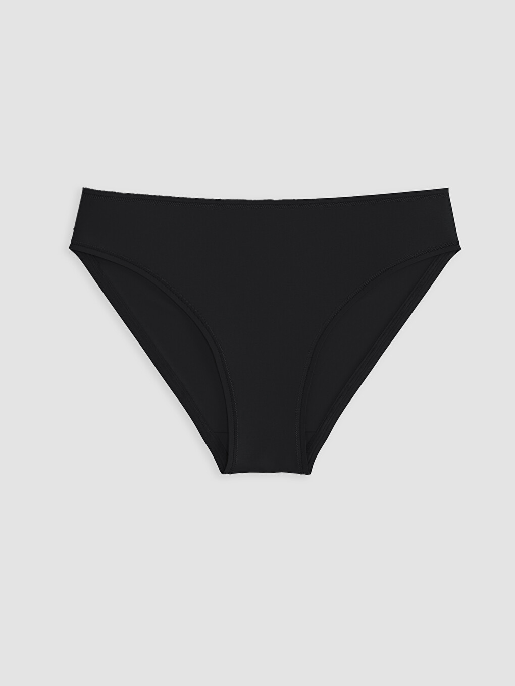Siyah Düz Bikini Külot