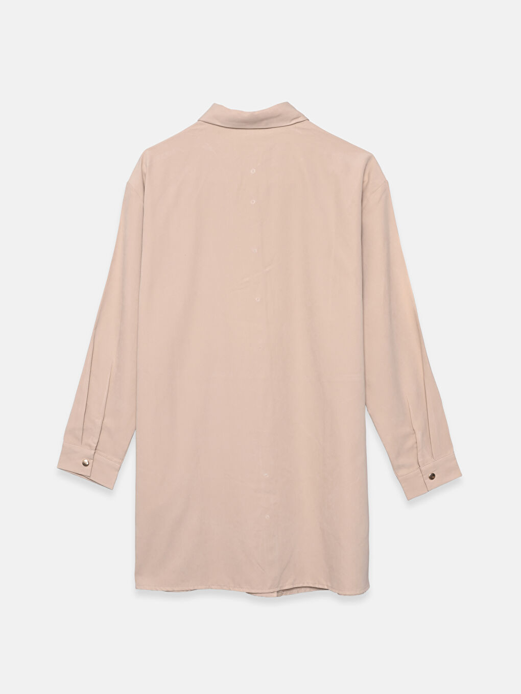 Frau BEIGE Hemd-Tunika-1