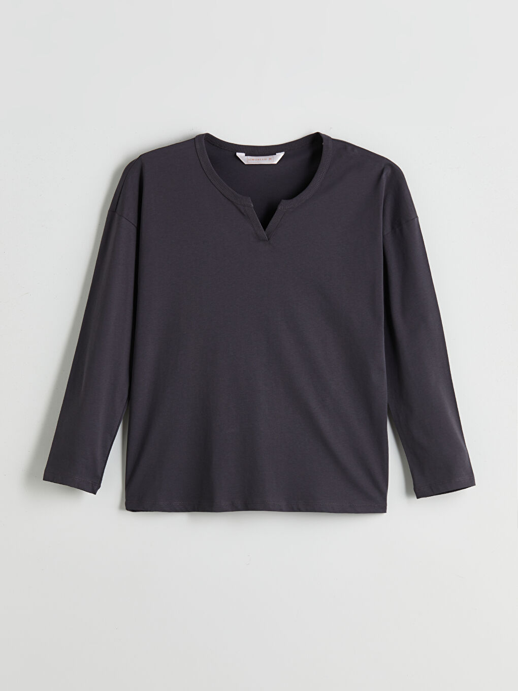 LCW DREAM Woman ANTHRACITE Pyjama Top -W51719Z8-LY9