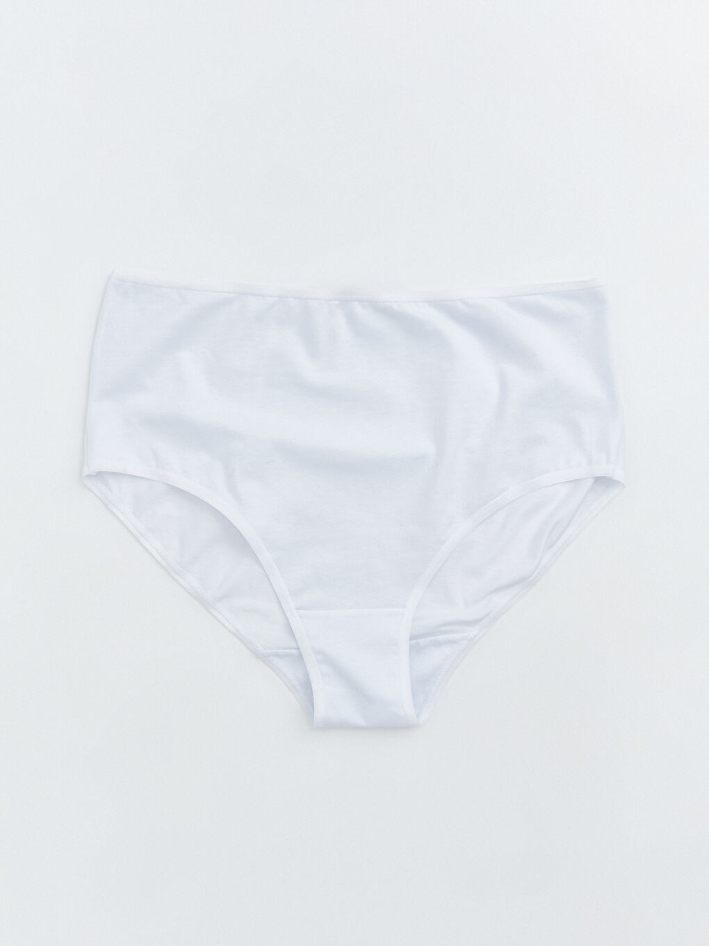 Beyaz Yüksek Bel Klasik Külot