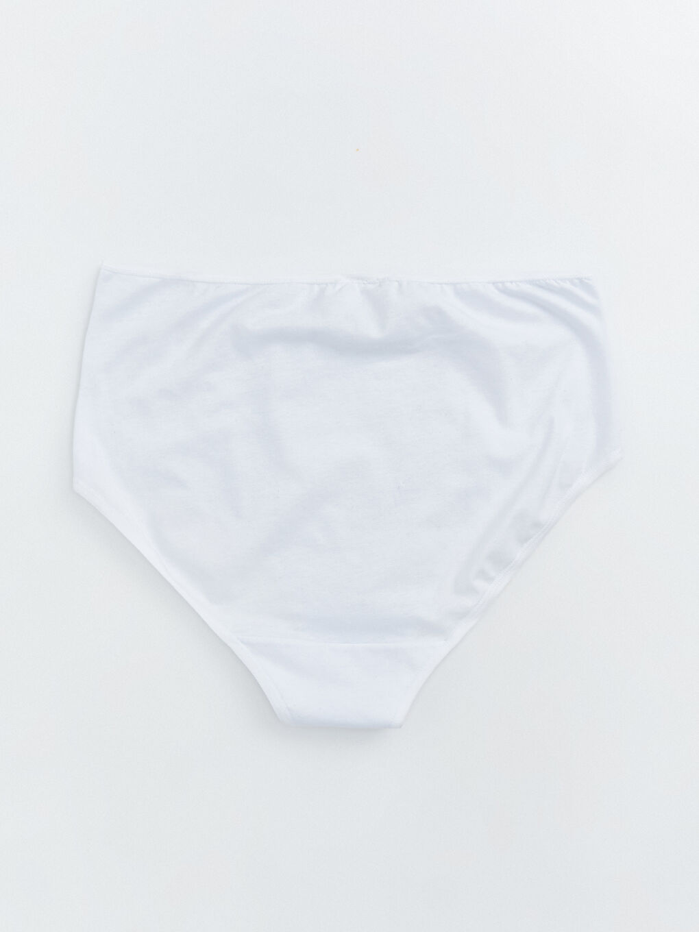 Beyaz Yüksek Bel Klasik Külot-1