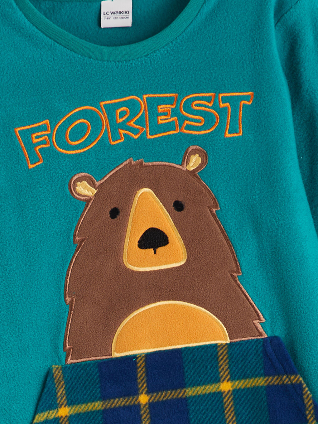 Crew Neck Polar Boys' Pyjama Set-2