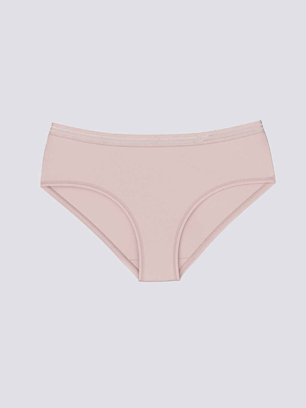 Pembe Düz Hipster Külot