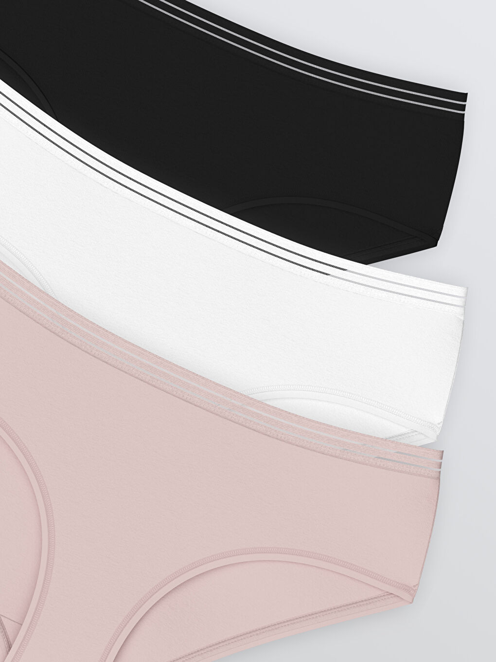 Lace Detailed Hipster Knickers 3-Pack -W51750Z8-CVL