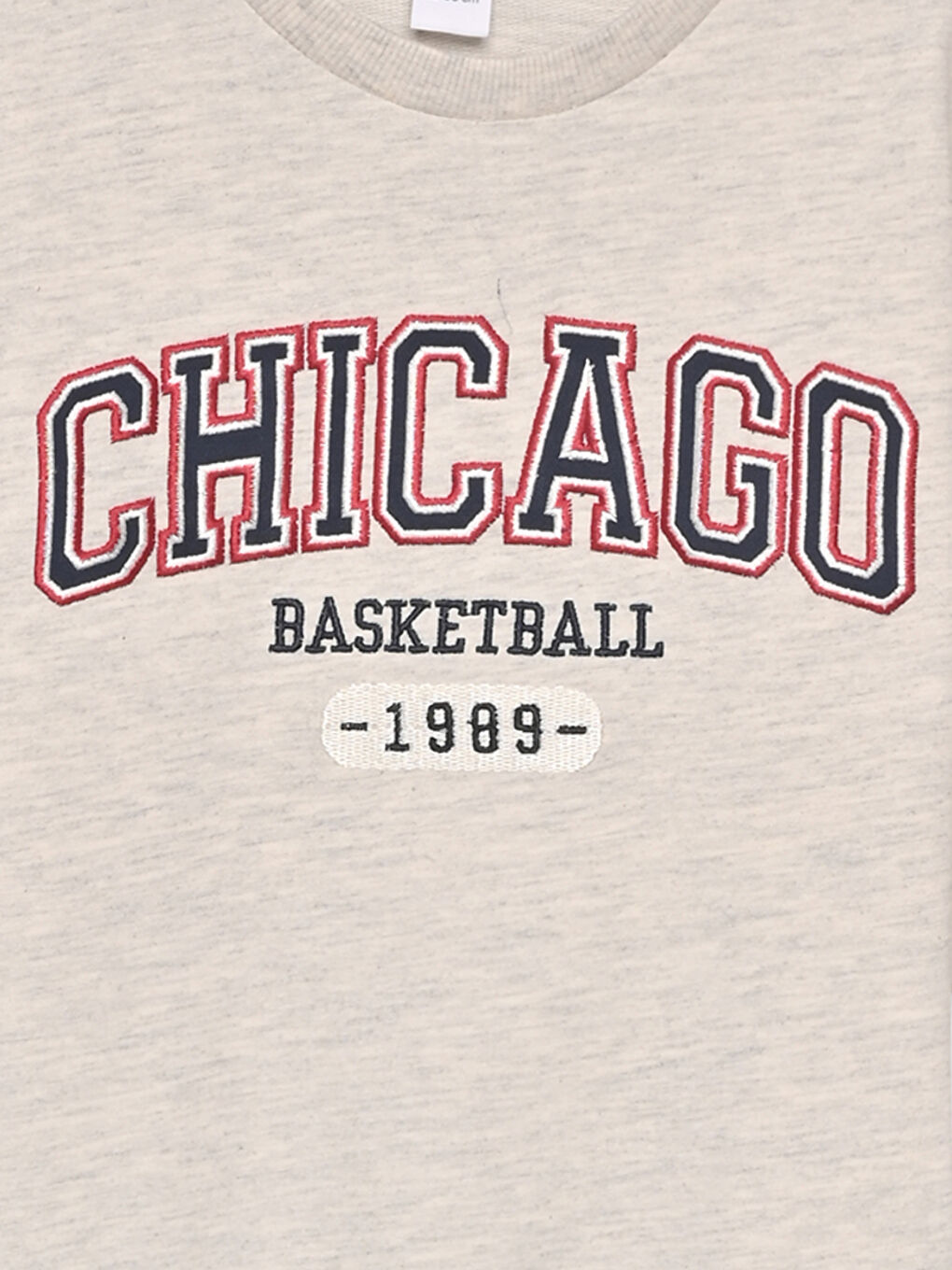 Світшот з круглим вирізом горловини з принтом для дівчаток-2