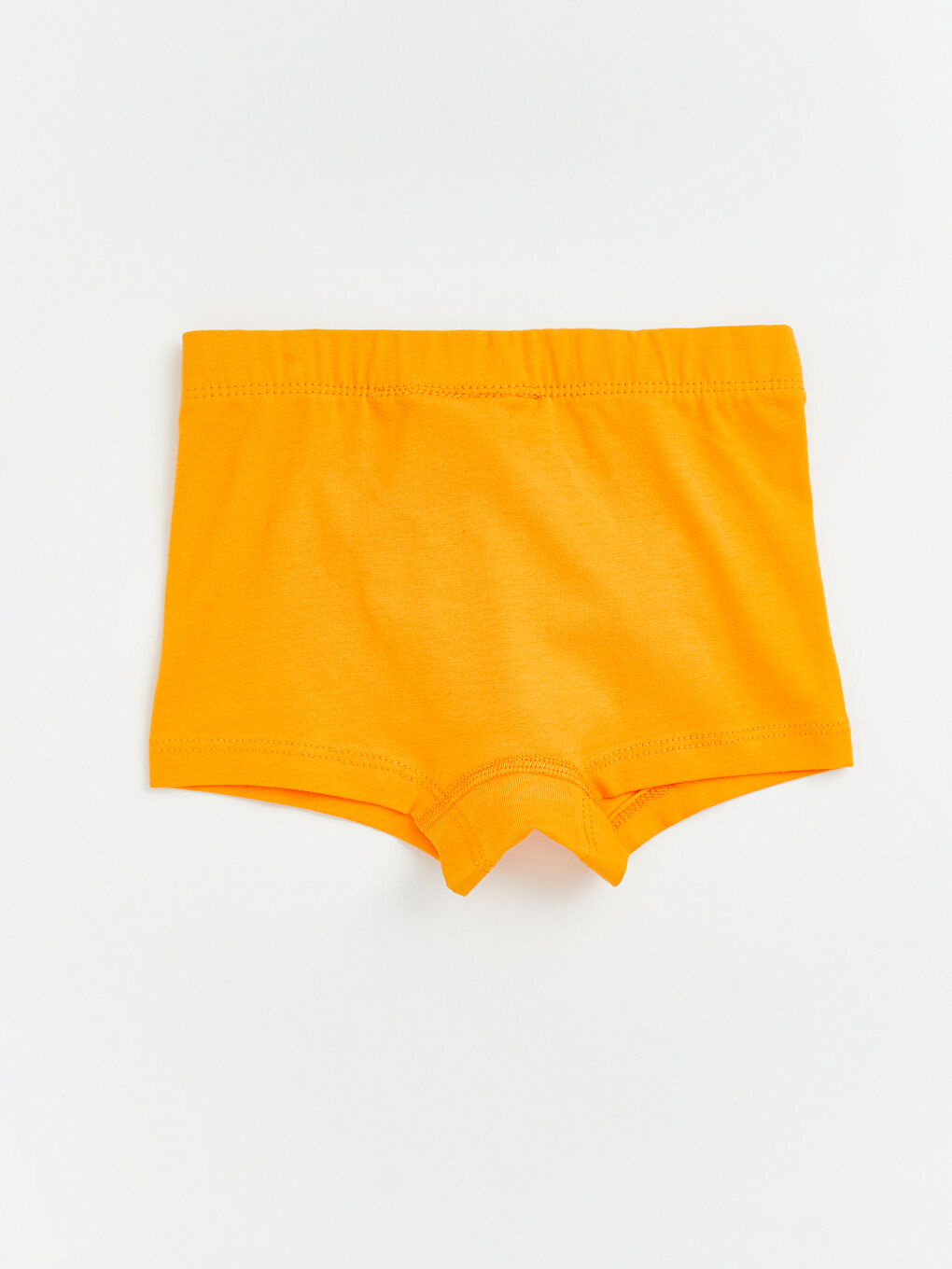 Turuncu Beli Lastikli Baskılı Erkek Çocuk Boxer-2