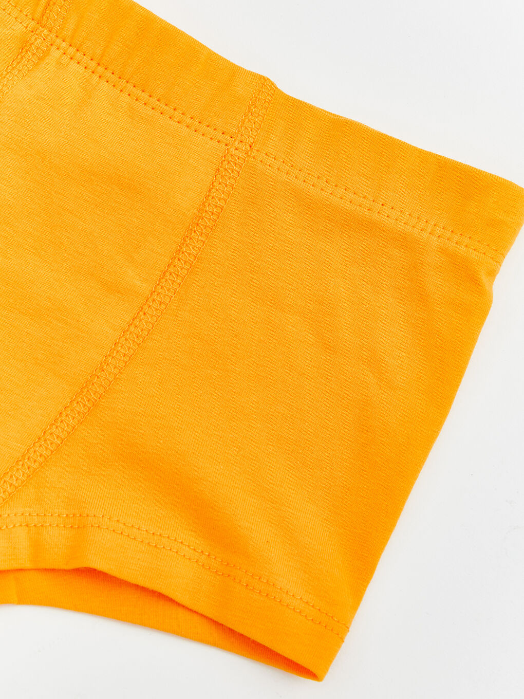 Turuncu Beli Lastikli Baskılı Erkek Çocuk Boxer-4