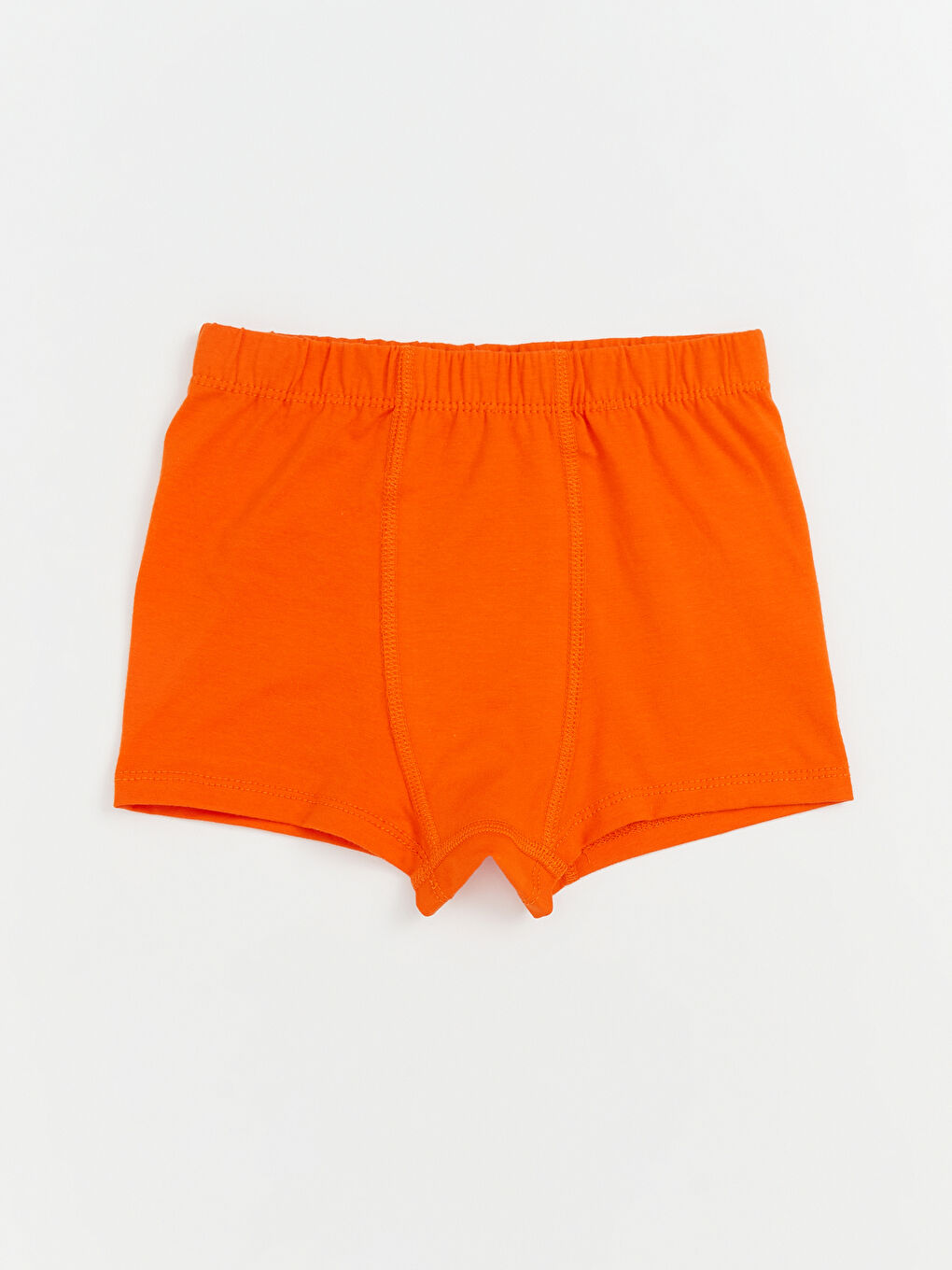 Turuncu Beli Lastikli Erkek Çocuk Boxer