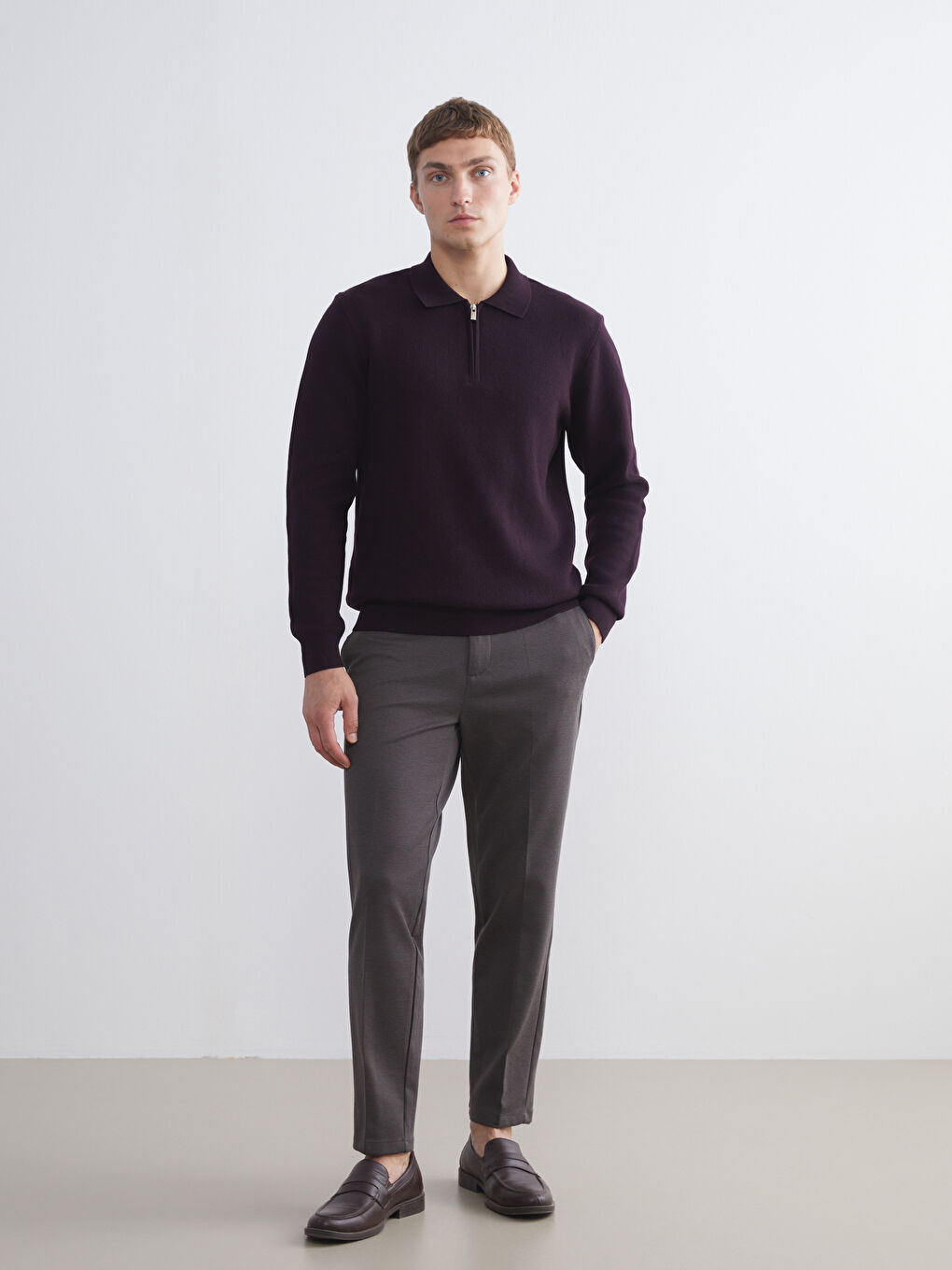 Slim Fit Men's Chino Trousers