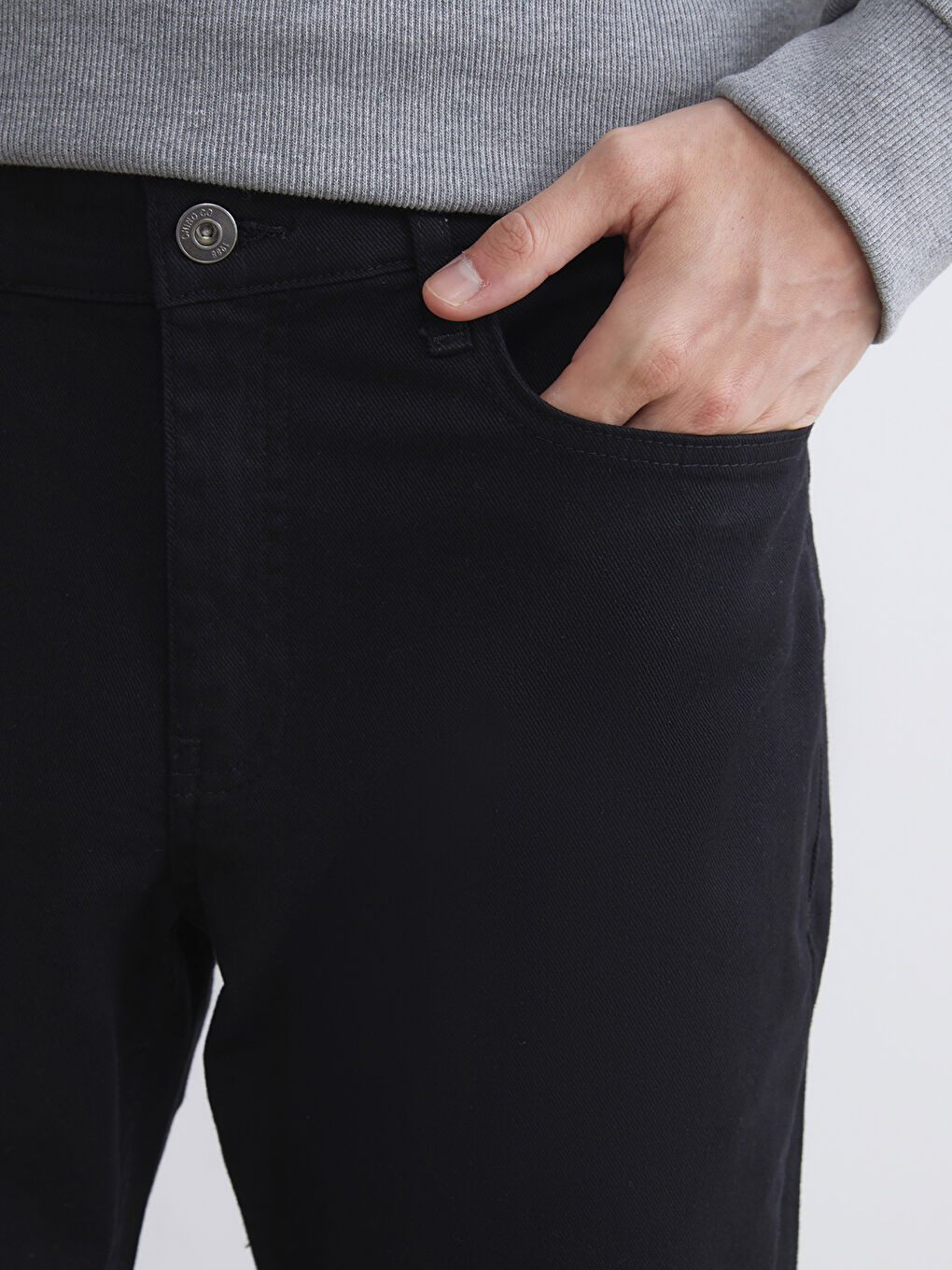 LCWAIKIKI Classic Standard Fit Men's Chino Trousers -W51786Z8-CVL