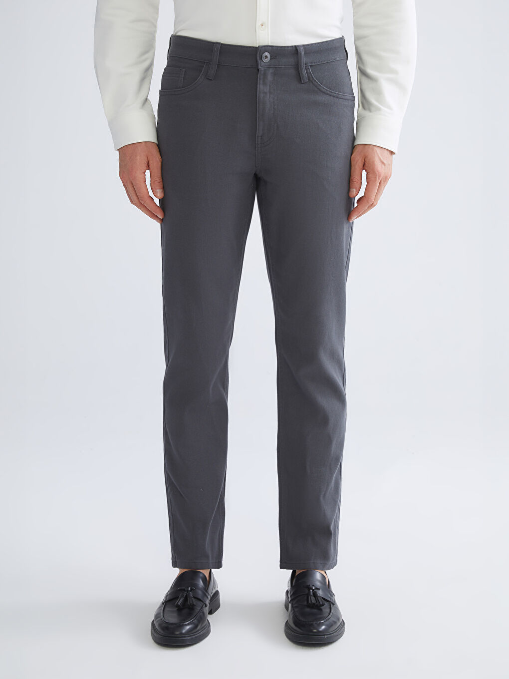 Standard Fit Men's Chino Trousers-3