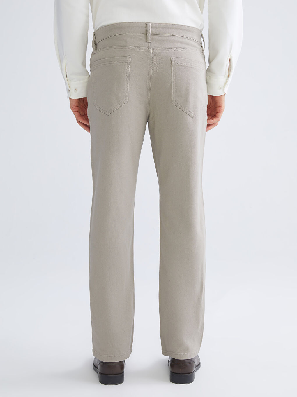 Standard Fit Men's Chino Trousers-3