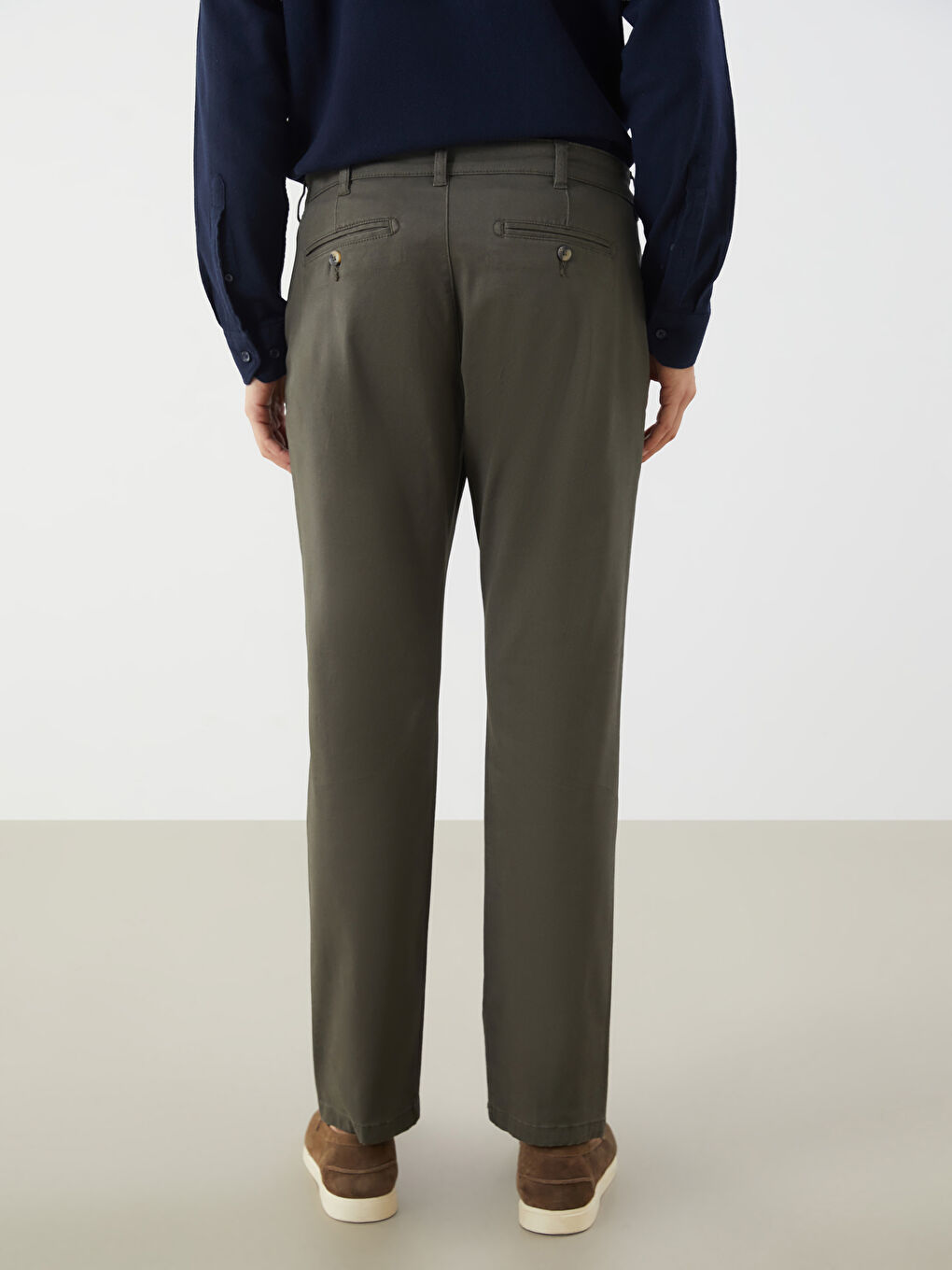 LCWAIKIKI Classic Standard Fit Gabardine Men's Chino Trousers -W51787Z8-VDU