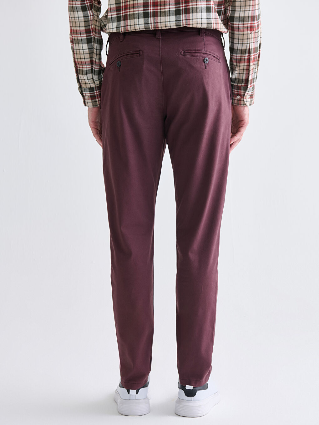 Slim Fit Men's Chino Trousers-3