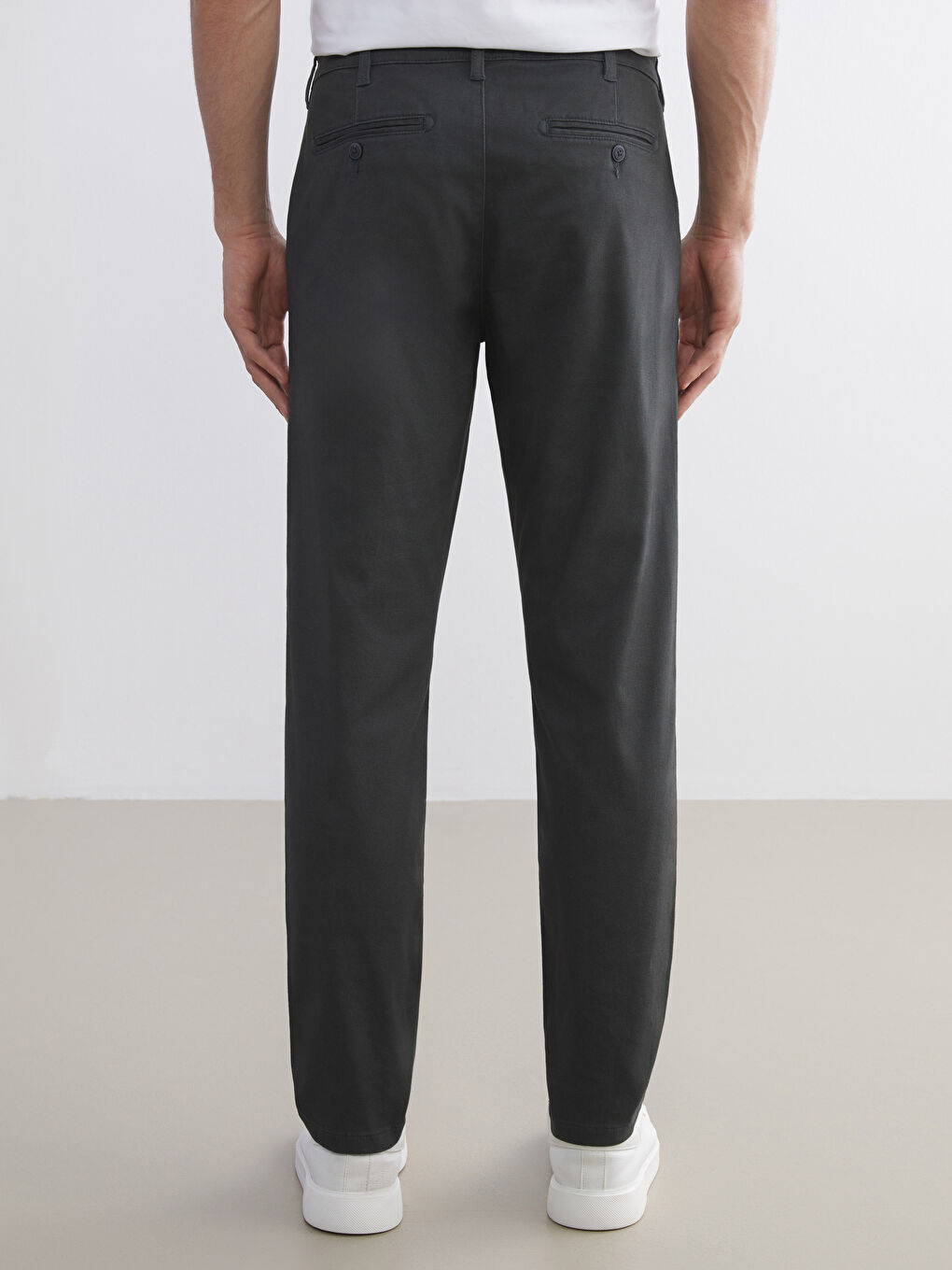 Ерлерге арналған тар пішім чино шалбар-3