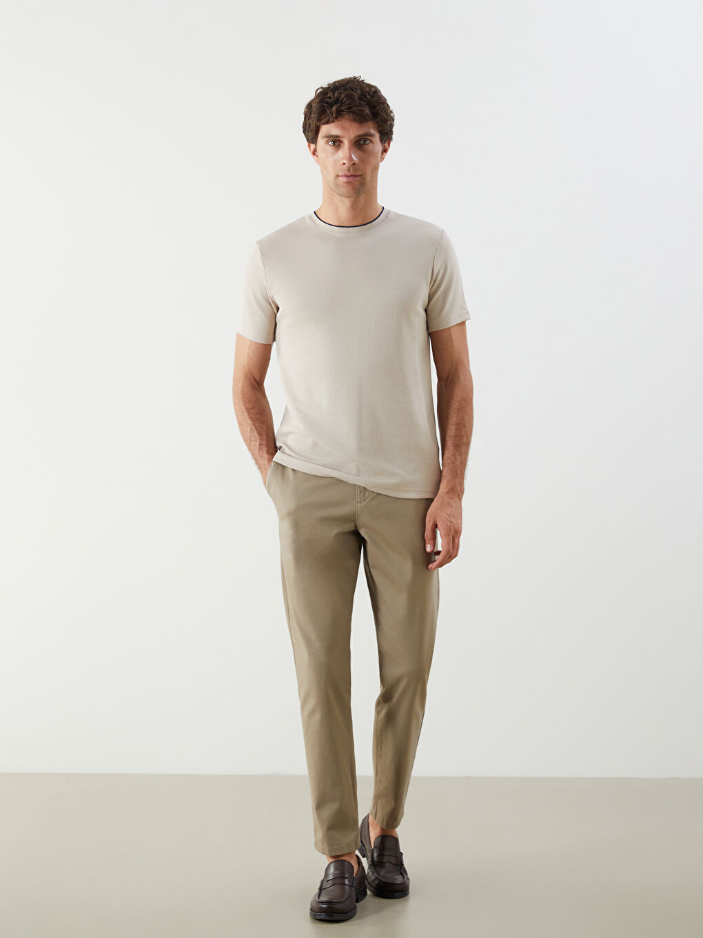 Slim Fit Men's Chino Trousers -W51788Z8-YAA