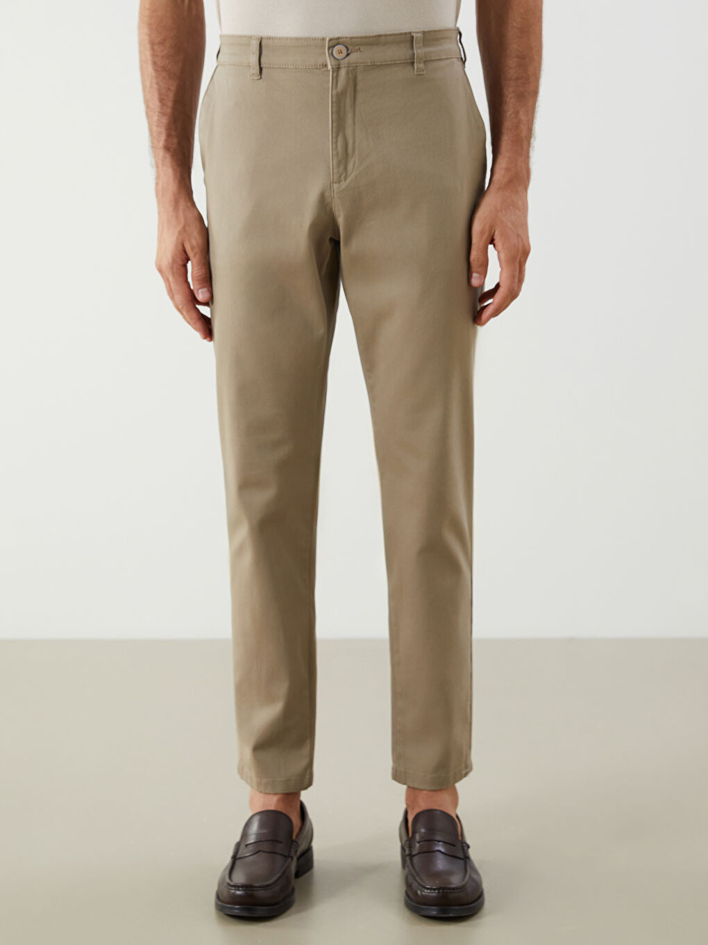 Slim Fit Men's Chino Trousers -W51788Z8-YAA