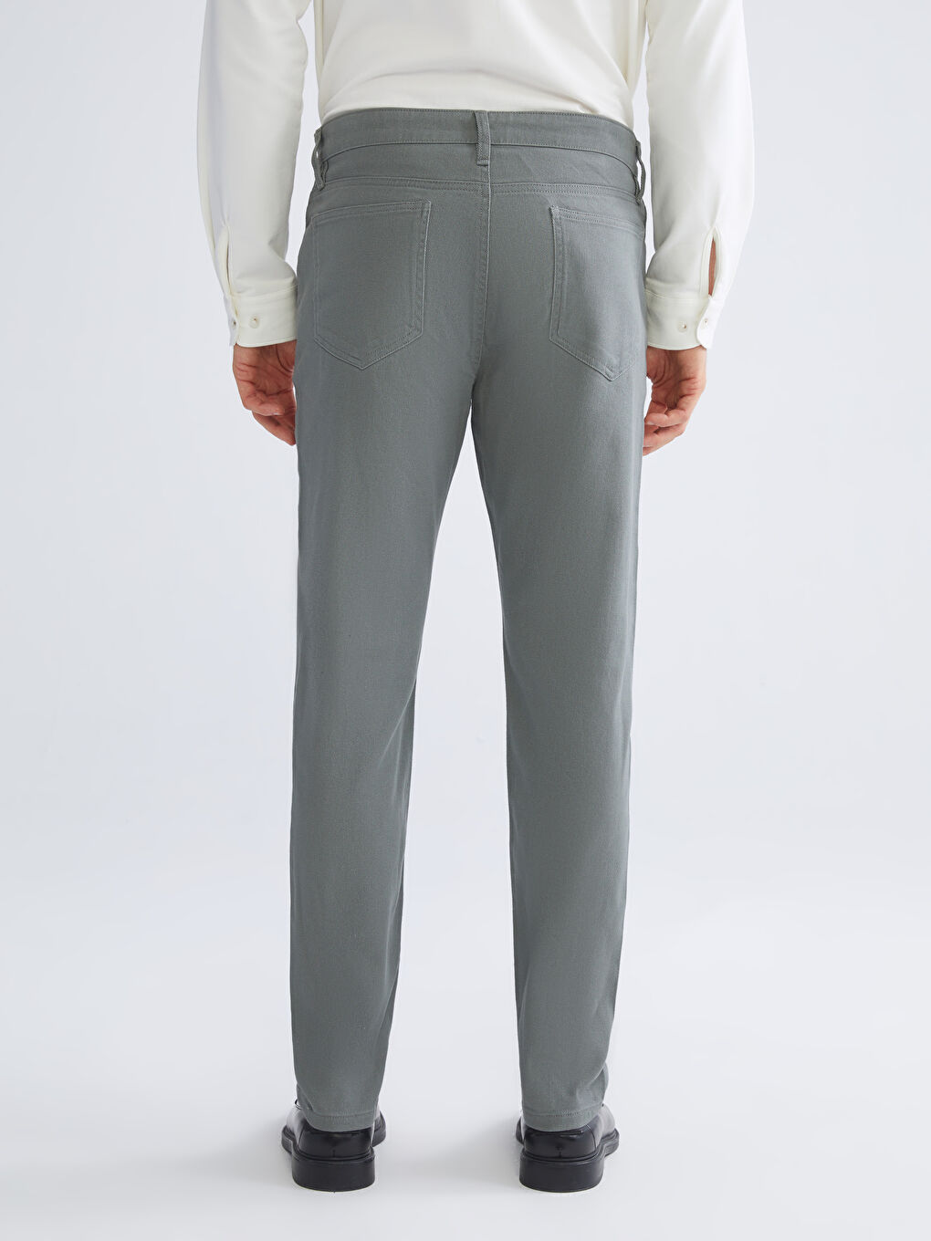 Slim Fit мъжки чино панталони-3