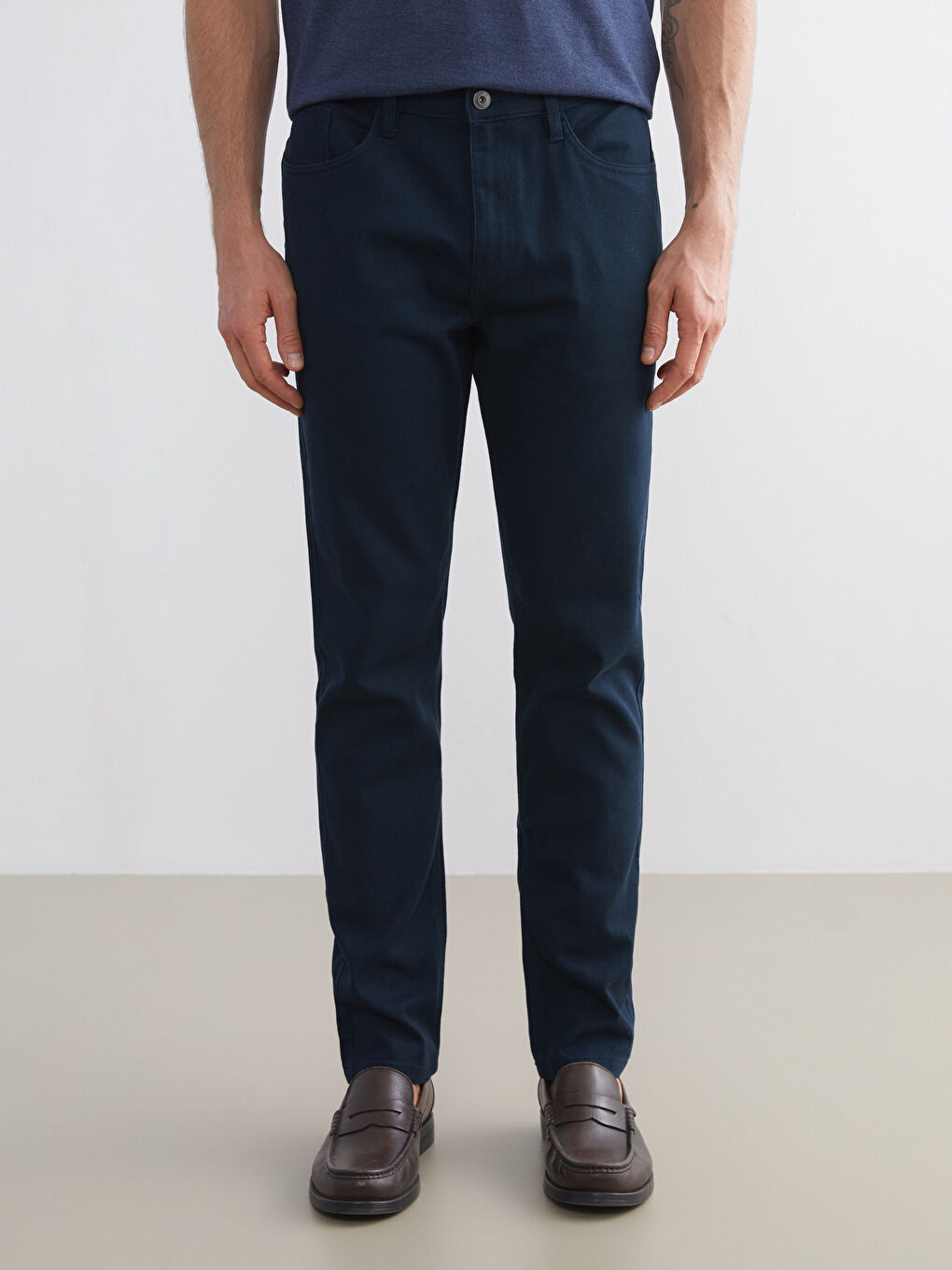 Slim Fit Men's Chino Trousers-1