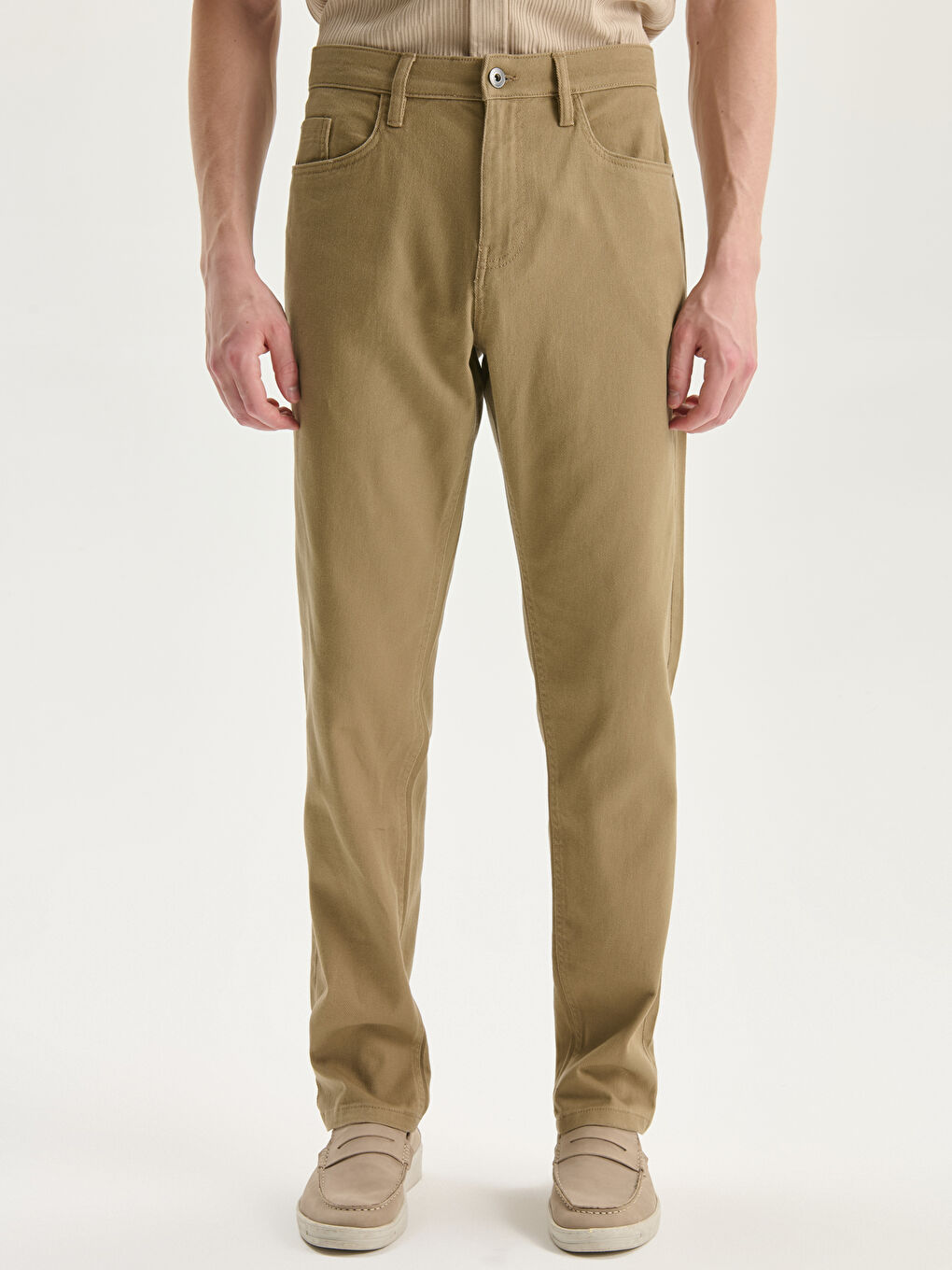 Брюки Чино Мужские Slim Fit-1