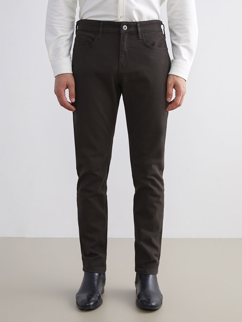 Slim Fit Men's Chino Trousers-2