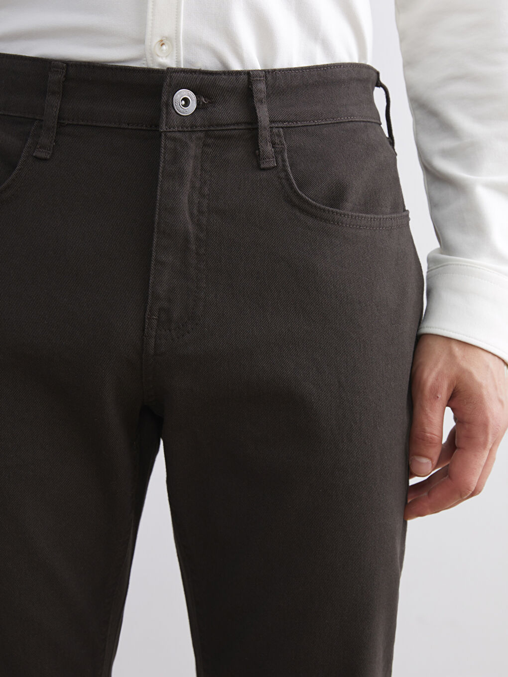 Slim Fit Men's Chino Trousers-4
