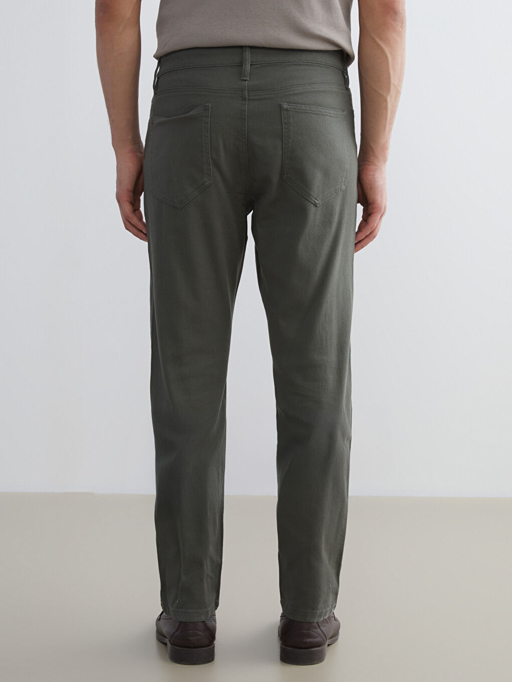 Slim Fit Men's Chino Trousers-6