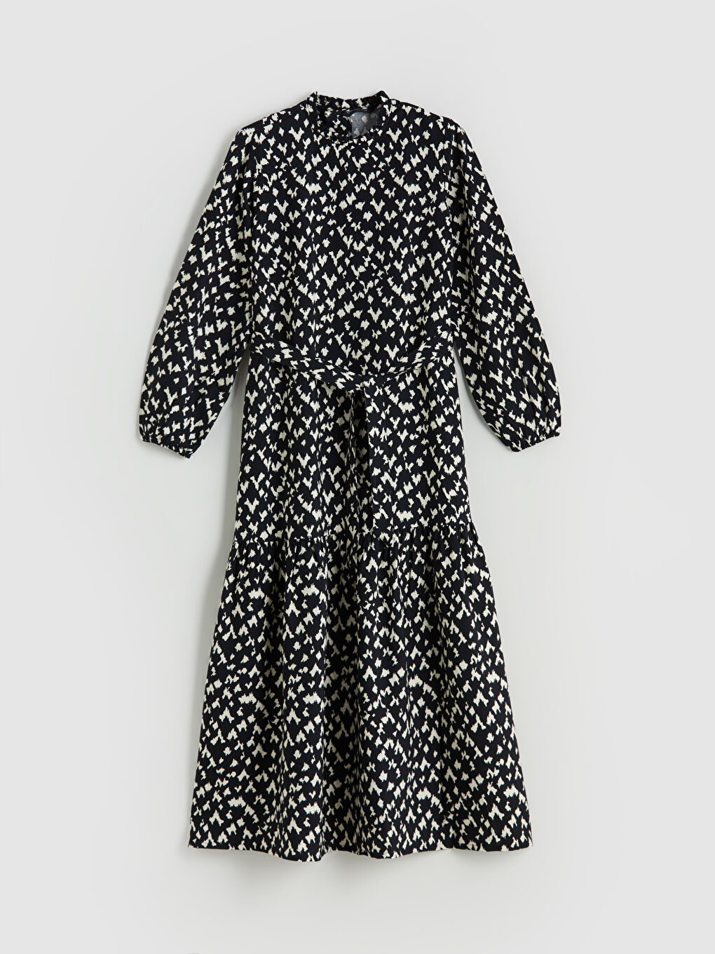 LCW Modest Woman BLACK Dress -W51790Z8-LQJ