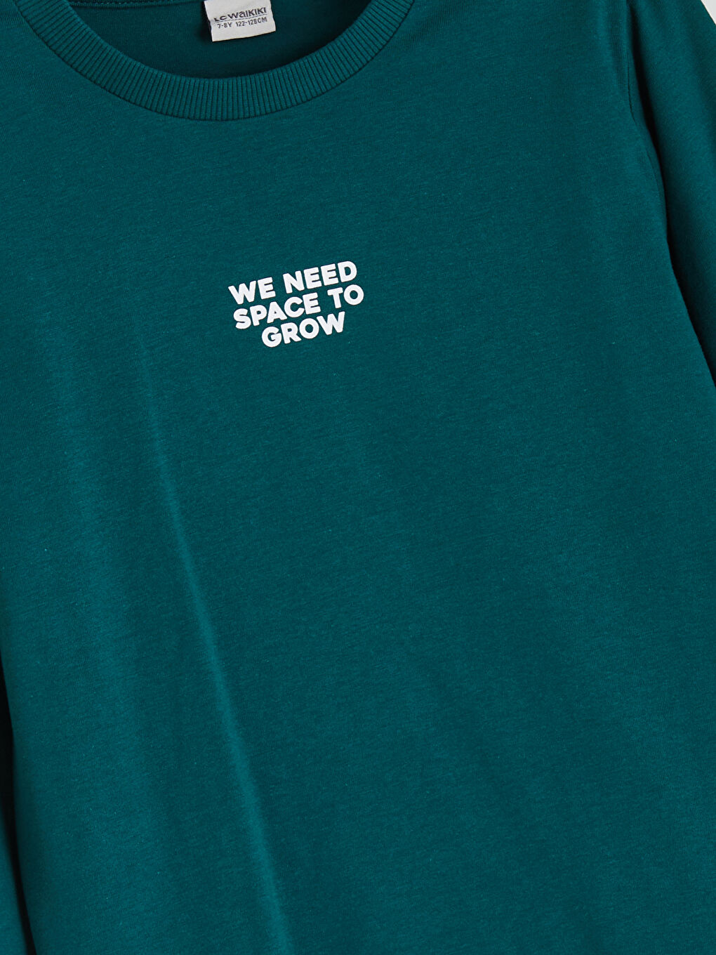 LCW Kids Crew Neck Boys' T-Shirt -W51793Z4-HLW
