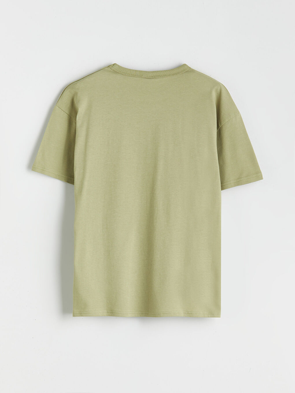 LCW Kids Crew Neck California Printed Boys' T-Shirt -W51795Z4-GDM
