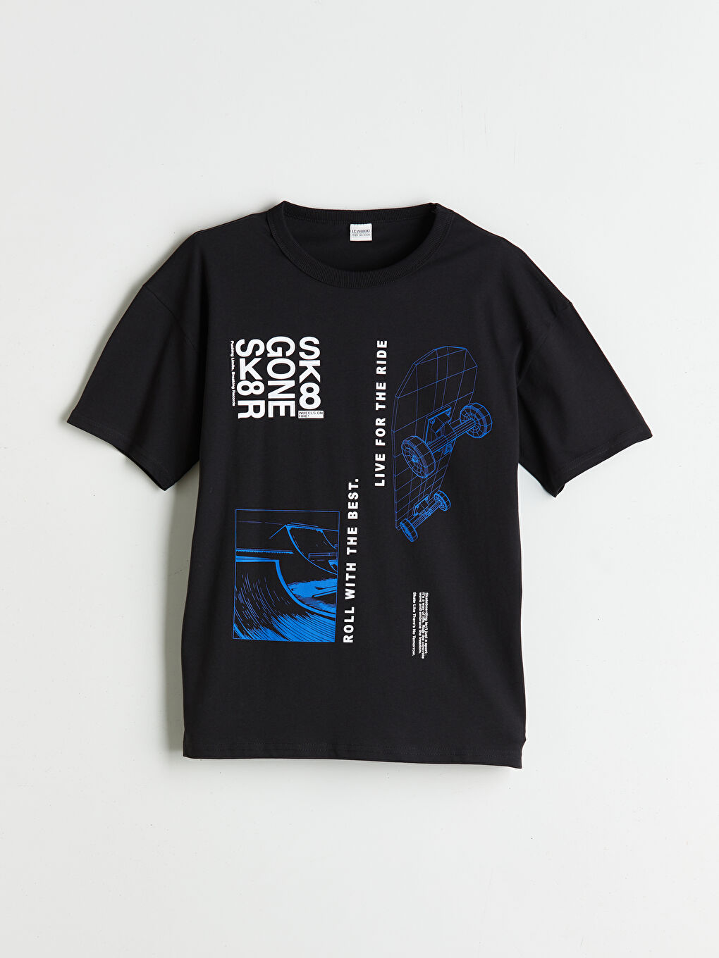 LCW Kids Crew Neck Boys' T-Shirt -W51796Z4-CVL