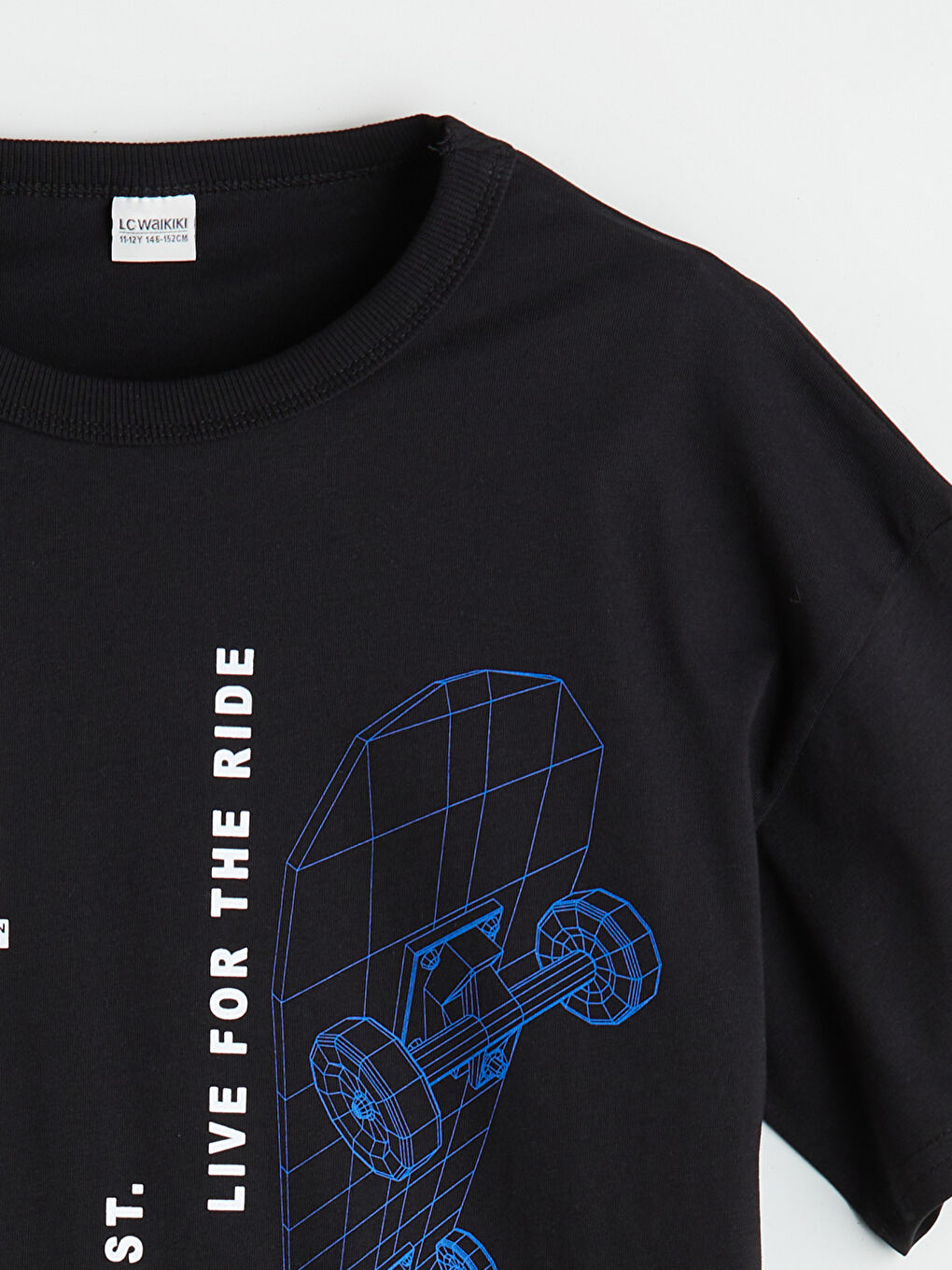 LCW Kids Crew Neck Boys' T-Shirt -W51796Z4-CVL
