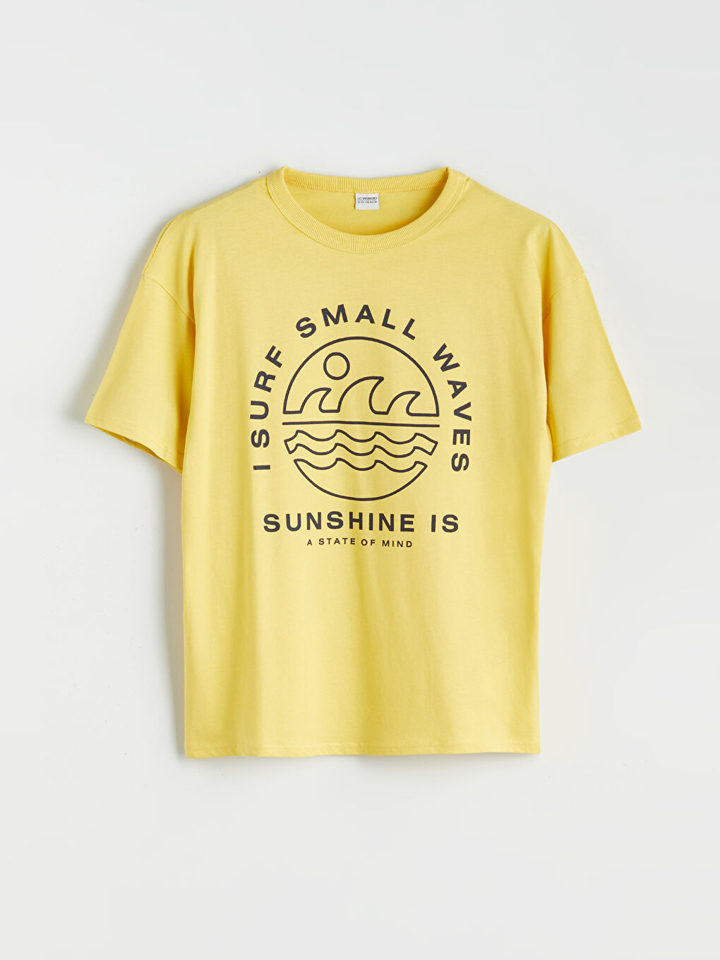 تيشيرت ياقة دائرية للأولاد