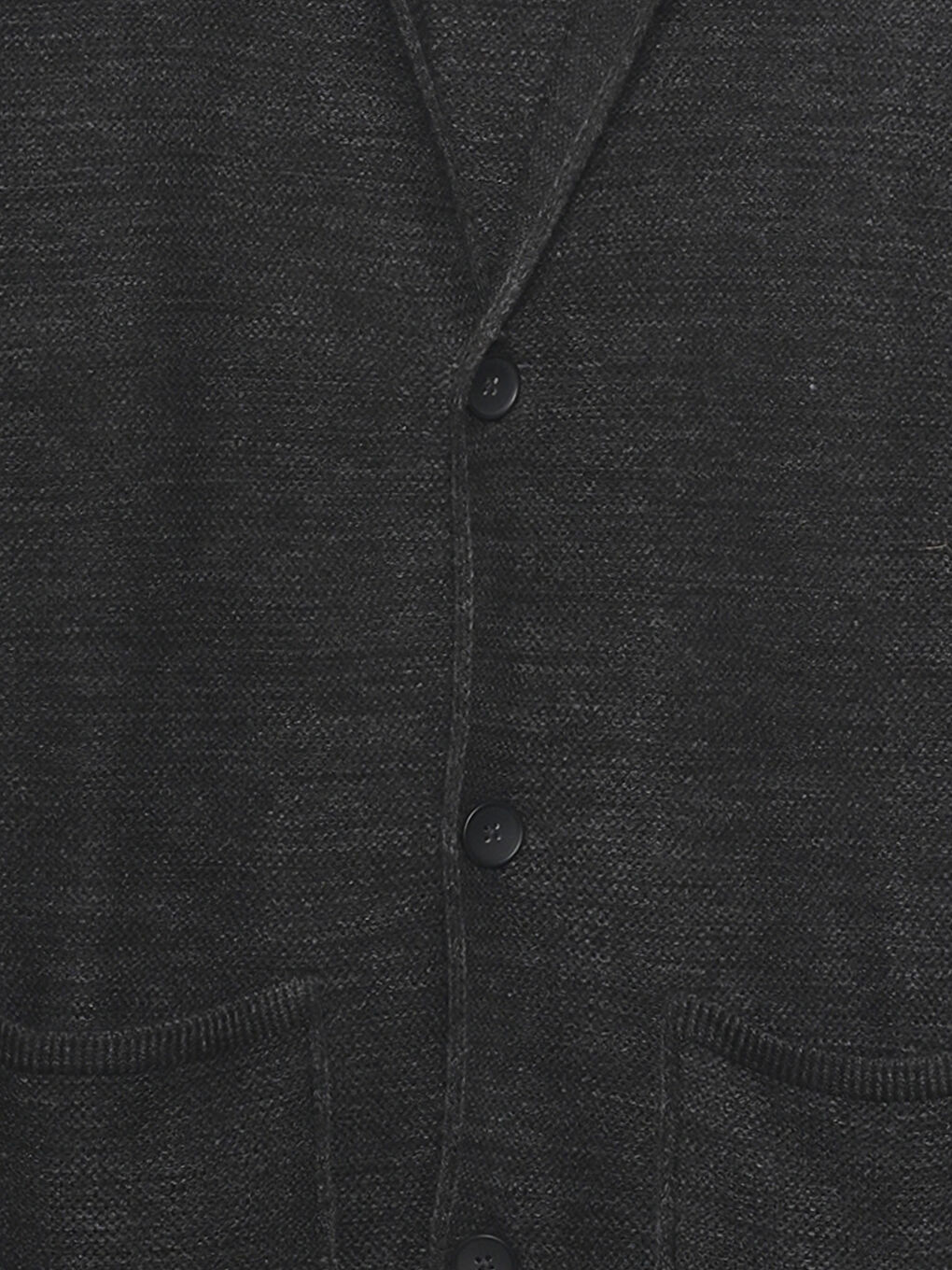 Кардиган Мужской Вязаный Толстый Приталенный С Воротником Куртки-2