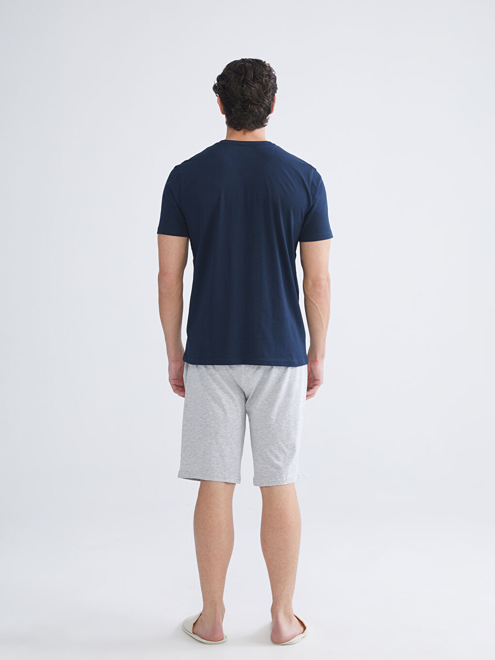 LC WAIKIKI Regular Fit Men's Short Pyjama Set -W51811Z8-RFF