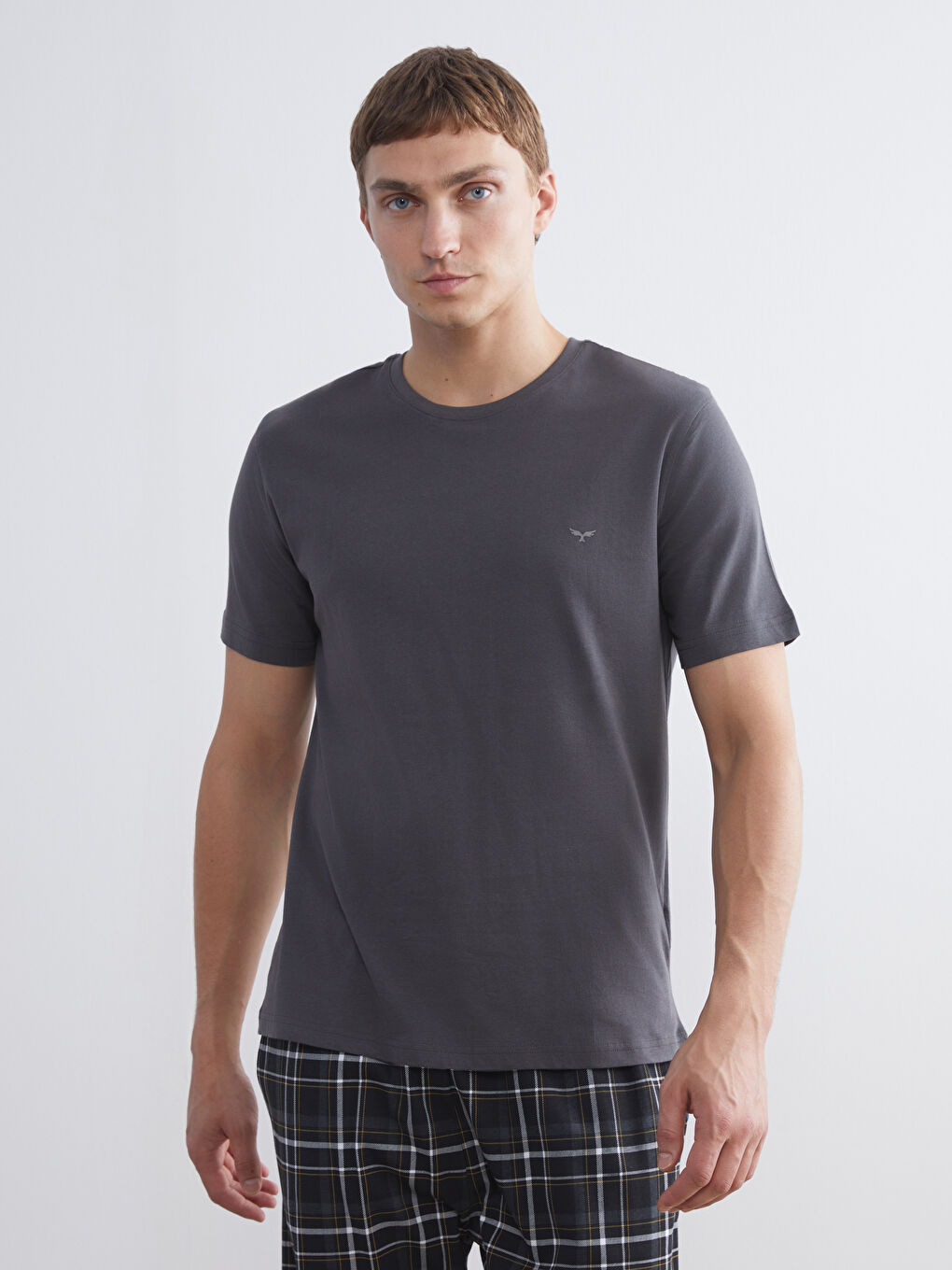LC WAIKIKI Regular Fit Men's Short Pyjama Set -W51814Z8-HJU