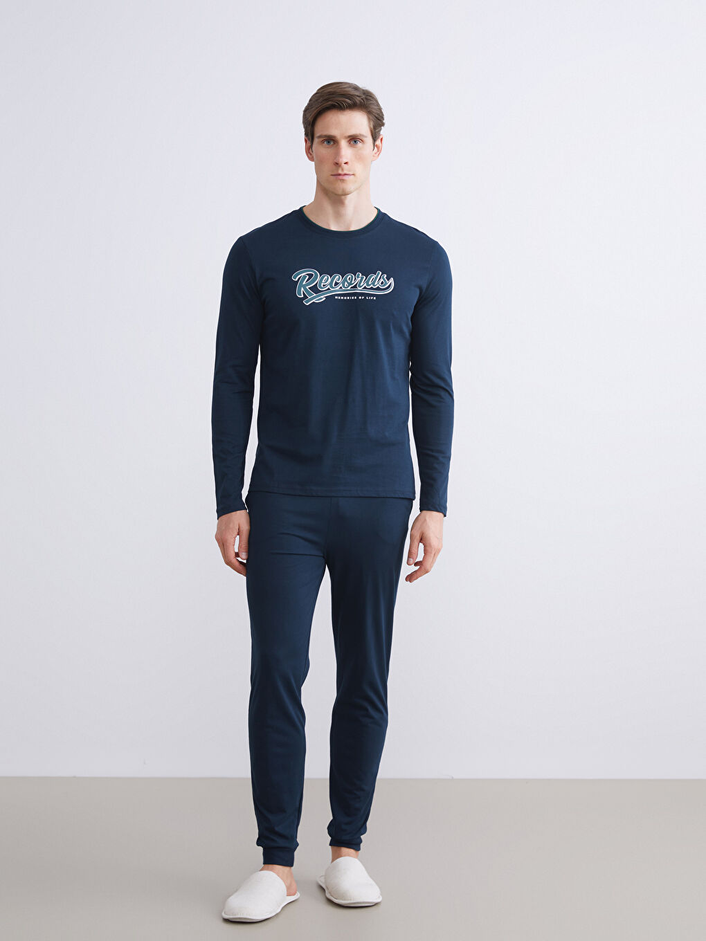 Regular Fit Men's Pyjama Set-2