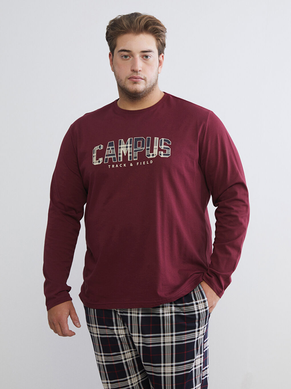 Regular Fit Men's Pyjama Set-1