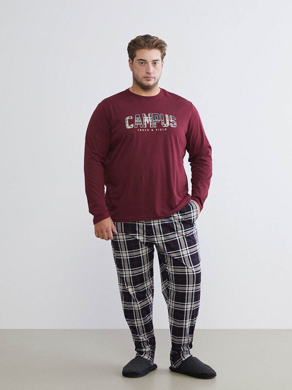 Regular Fit Men's Pyjama Set-5